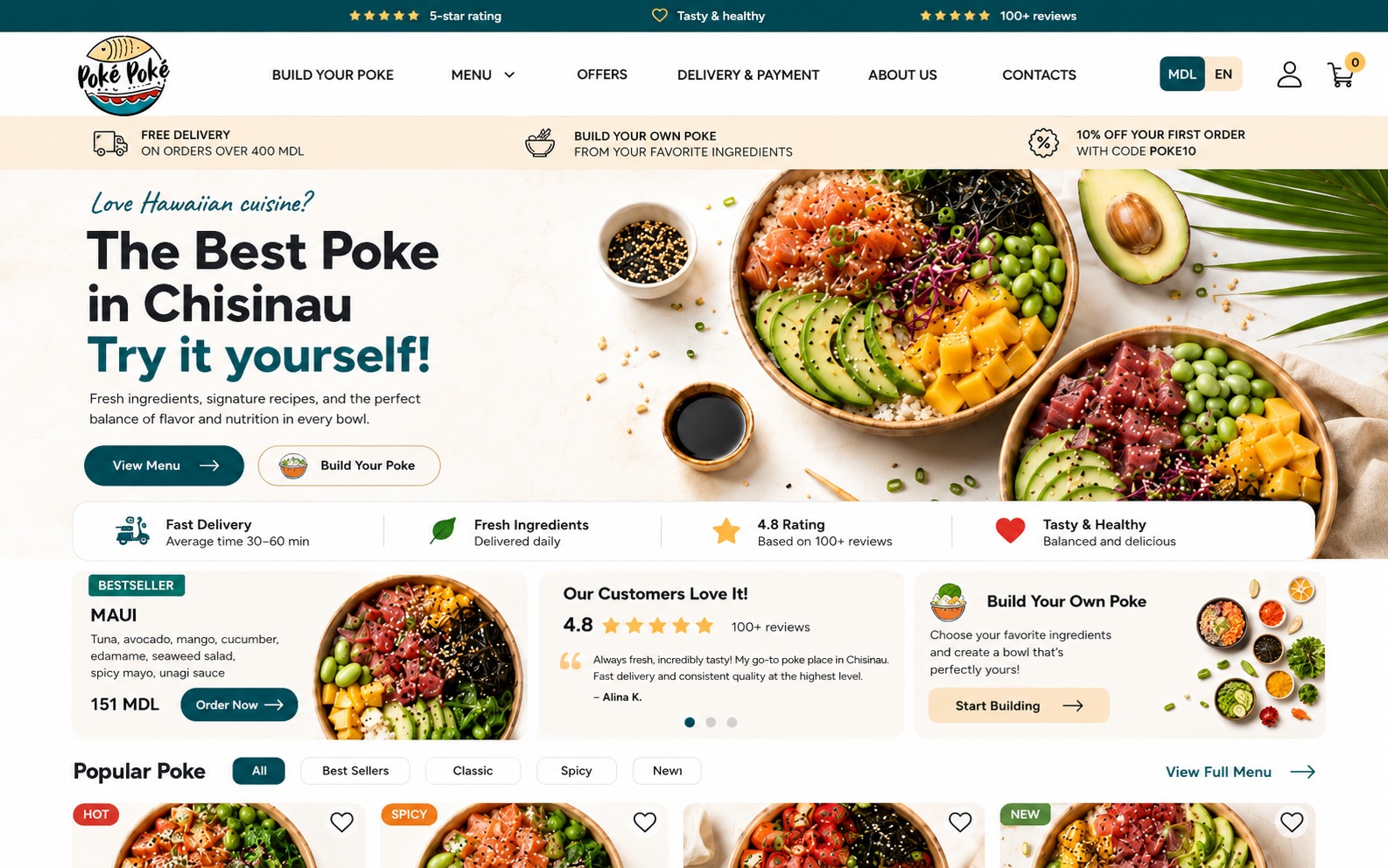 Poké Poké website